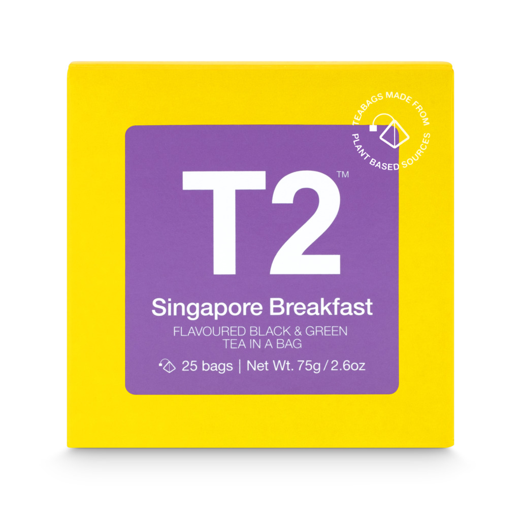 Singapore Breakfast Tea Bag Cube 25 pack image number 2