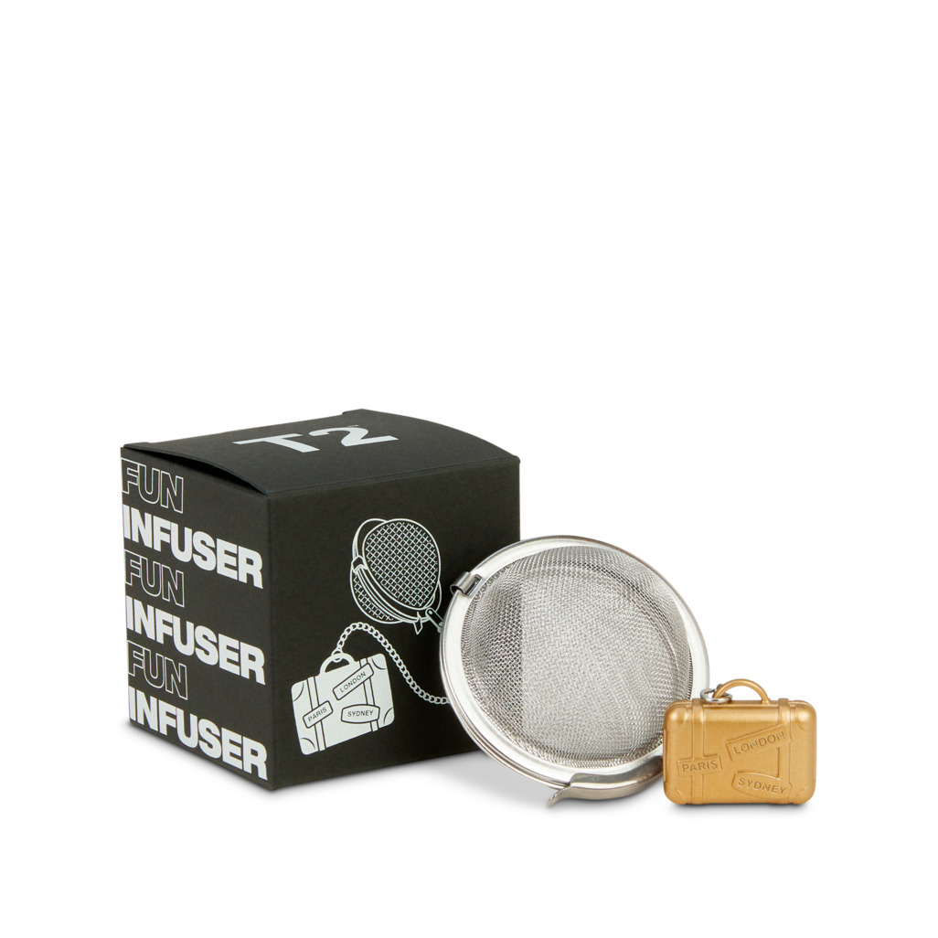 Fun Infuser Matte Gold Suitcase image number 1