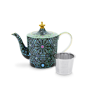 Moroccan Tealeidoscope Black Teapot Large image number 1
