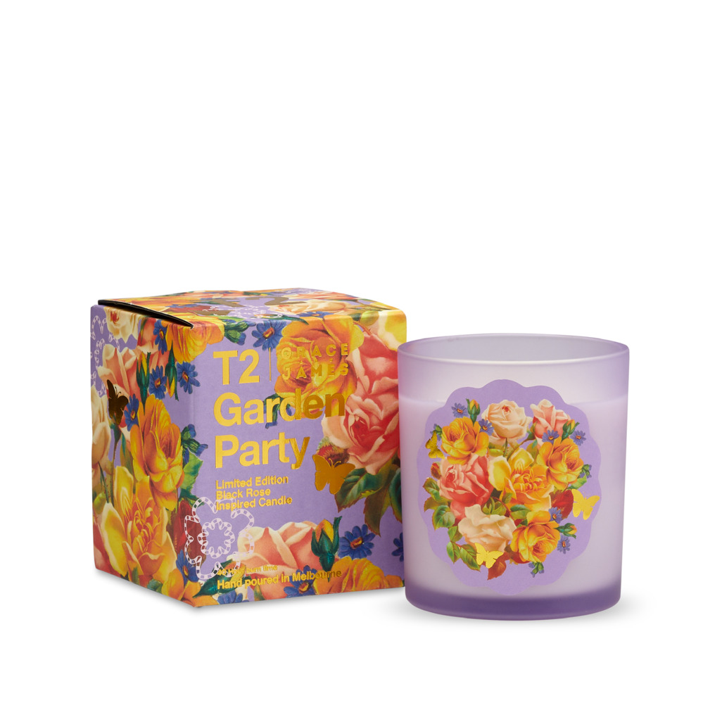 Garden Party Candle Black Rose Candles T2 Australia