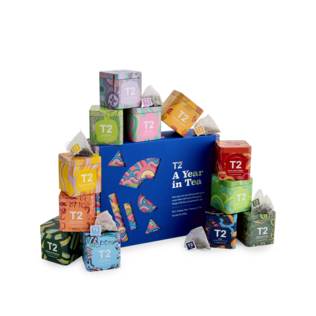 T2 A Year in Tea ギフト 120ティーパック　オーストラリア A Year in Tea Tea Bag Gift Pack Tea Gift Packs | T2 Tea AU