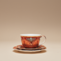 Toulouse Teacup Trio Red image number 1