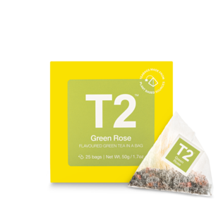 Green Rose Tea Bag Cube 25 pack