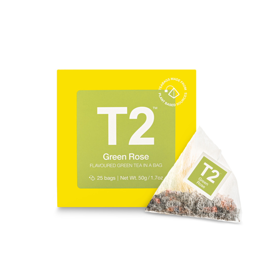 Green Rose Tea Bag Cube 25 pack image number 0