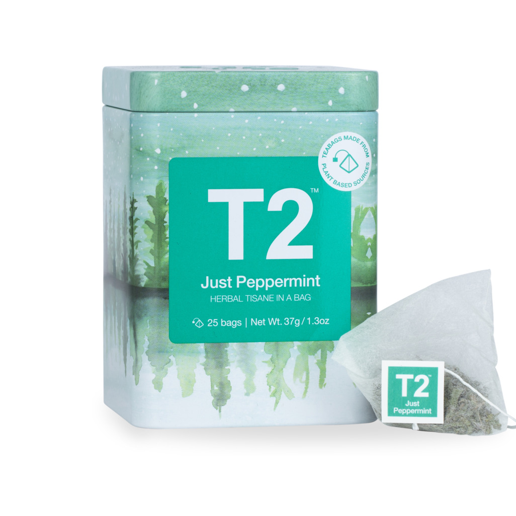 Just Peppermint Tea Bag Icon Tin 25 pack image number 0
