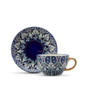 Isola Cup & Saucer Navy