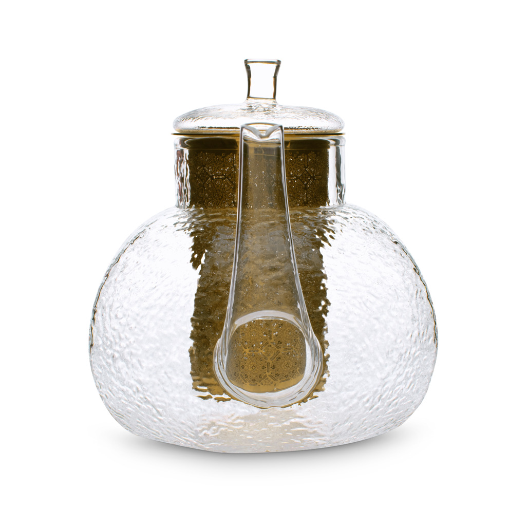 Hammered Glass Teapot image number 3