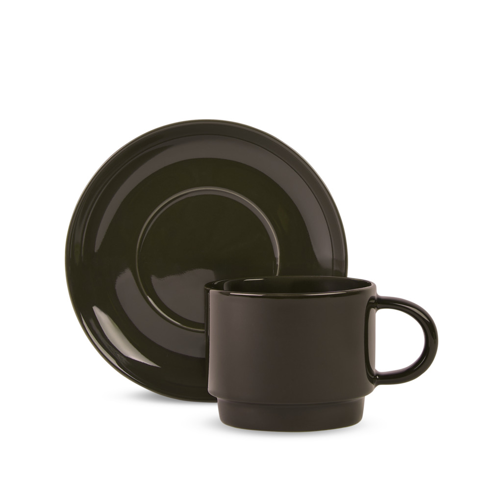 Billy Cup & Saucer Chocolate image number 0