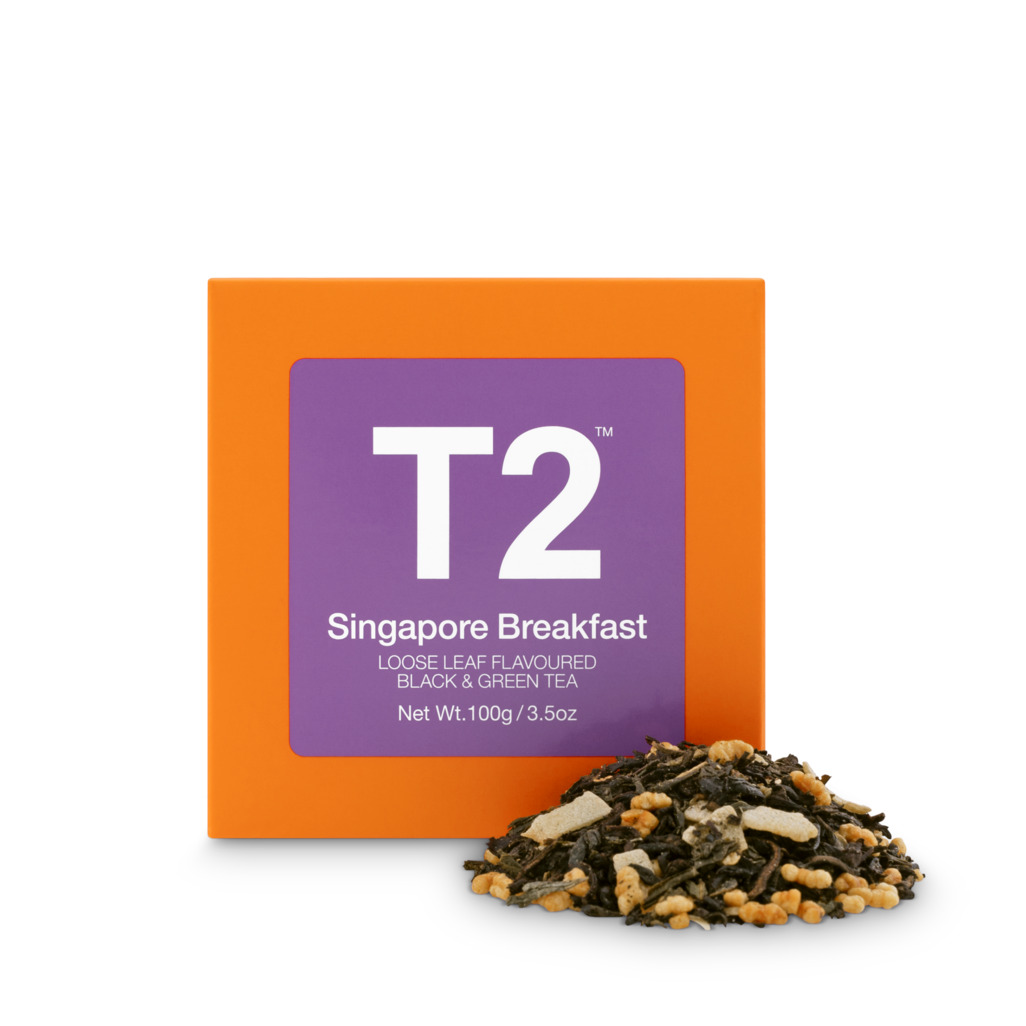 Singapore Breakfast Loose Leaf Cube 100g image number 0