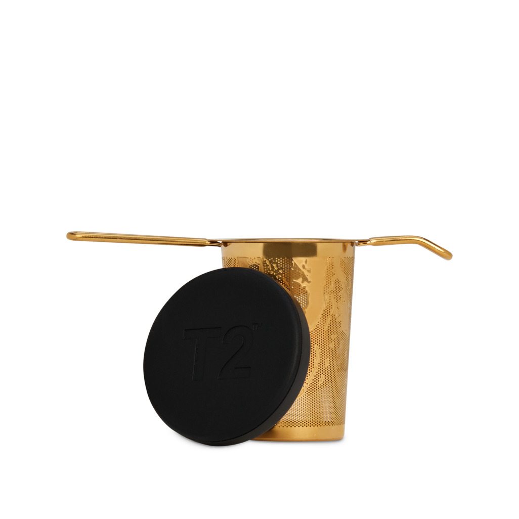 Basket Infuser Onyx Gold With Black Lid image number 3