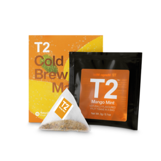 Mango Mint Cold Brew Tea Bag Pack 15 pack