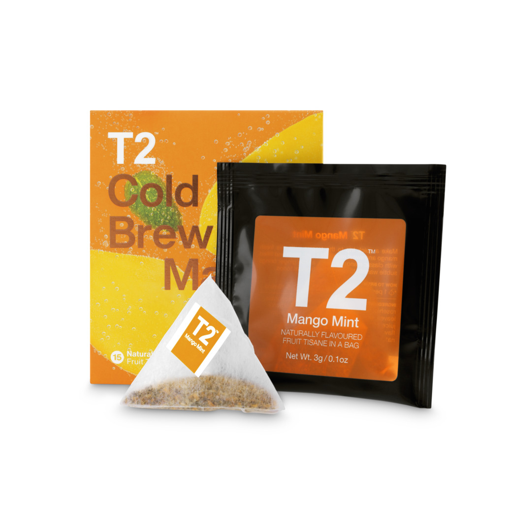 Mango Mint Cold Brew Tea Bag Pack 15 pack image number 0