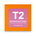 Strawberries & Cream Loose Leaf Cube 100g image number 2