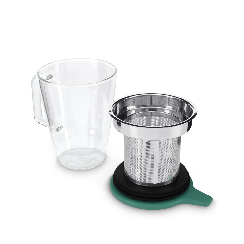 T2 Teaset Glass Aqua Teamug image number 3