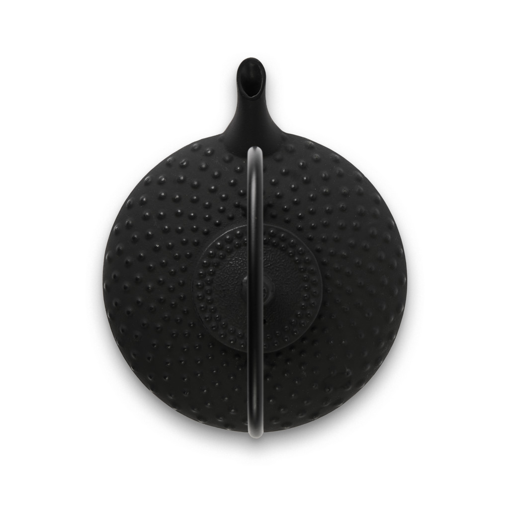 Cast Iron Teapot Hobnail Large Black 800ml image number 4