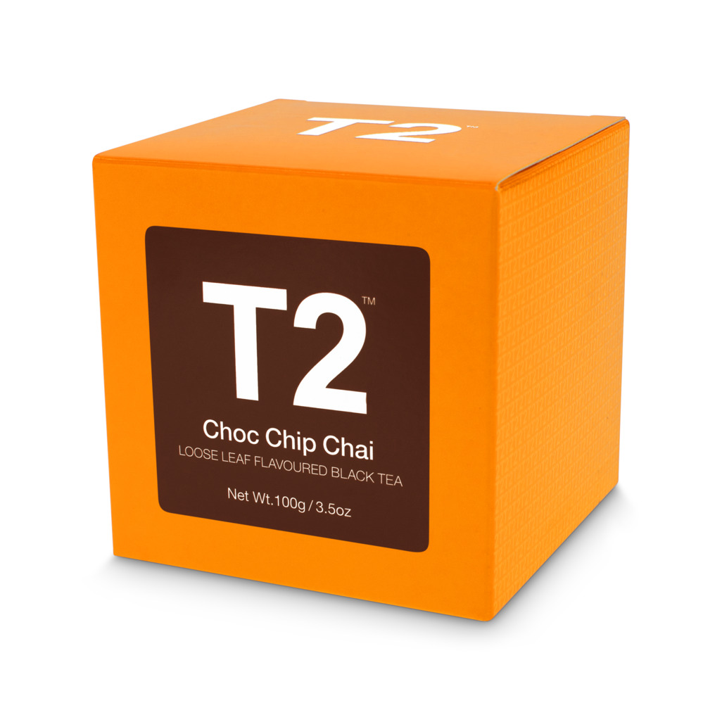 Choc Chip Chai Loose Leaf Cube 100g image number 4