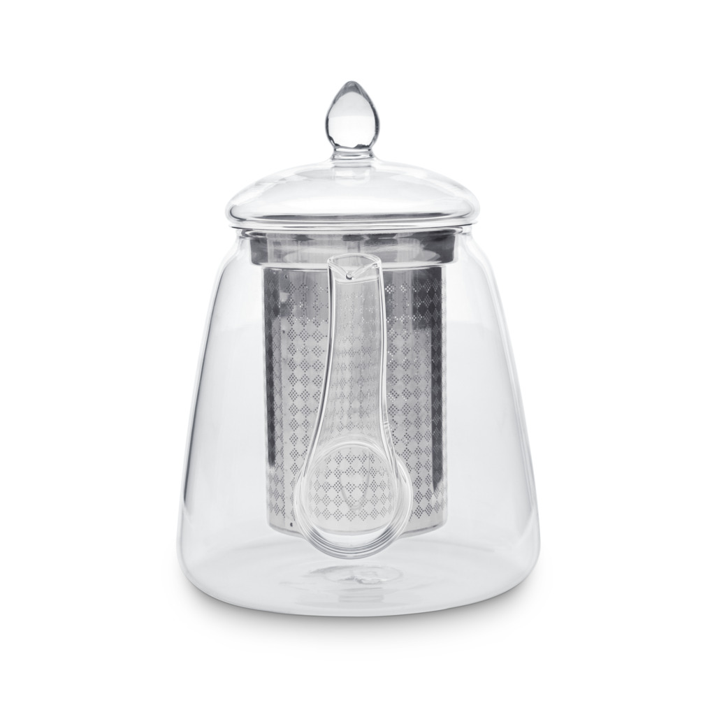 Classier Glassier Small Glass Teapot image number 3