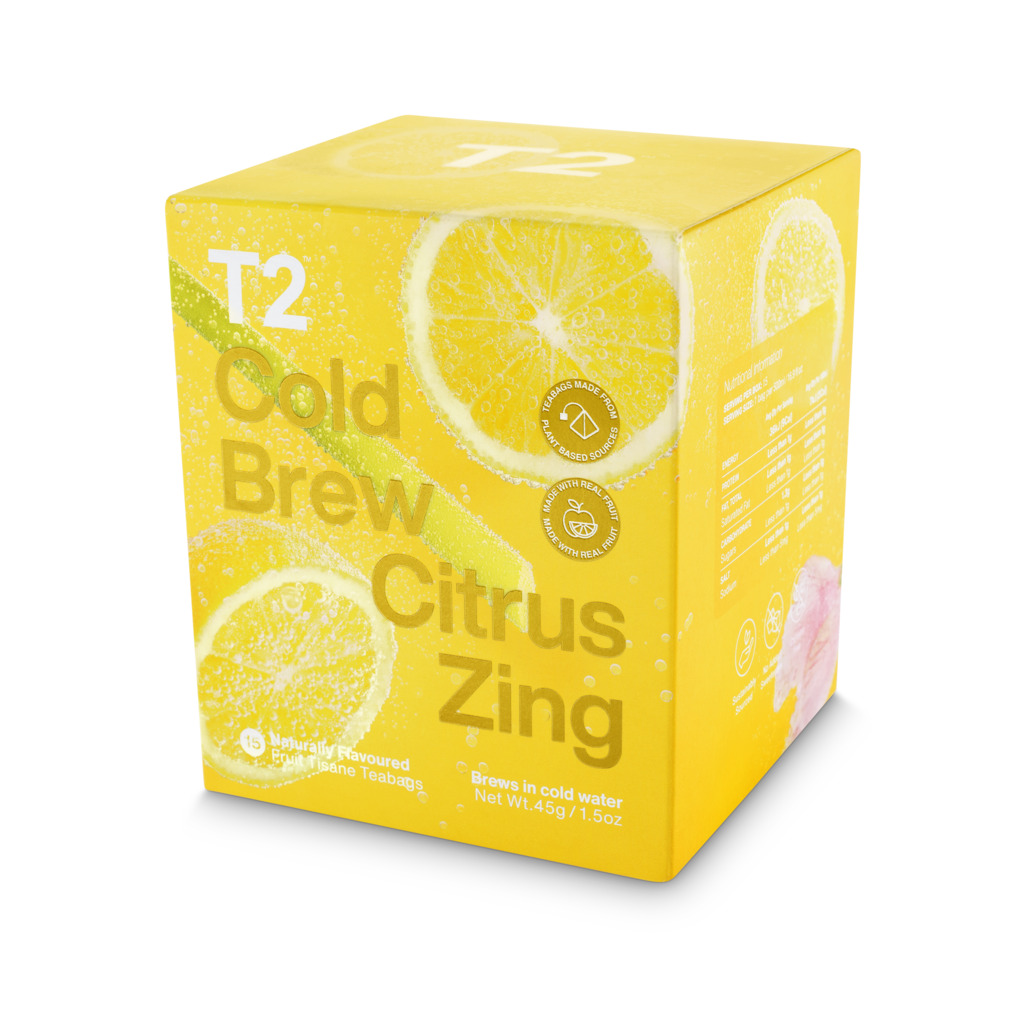 Citrus Zing Cold Brew Tea Bag Pack 15 pack image number 5