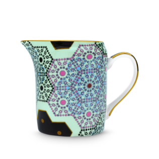 Moroccan Tealeidoscope Aqua Creamer