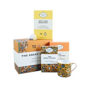 T2 x Penguin Books - Tea & Books: The Great Gatsby General Fiction Gift Pack