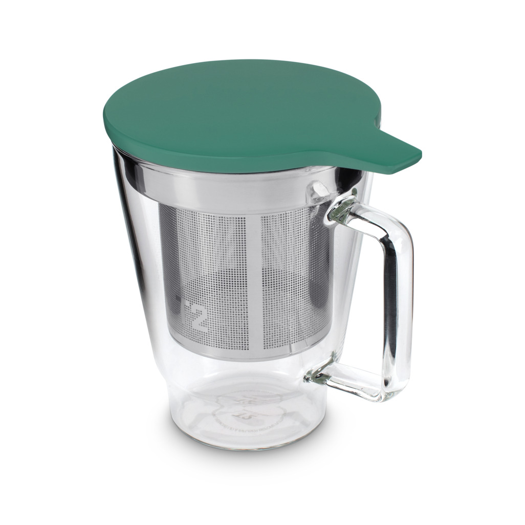 T2 Teaset Glass Aqua Teamug image number 4