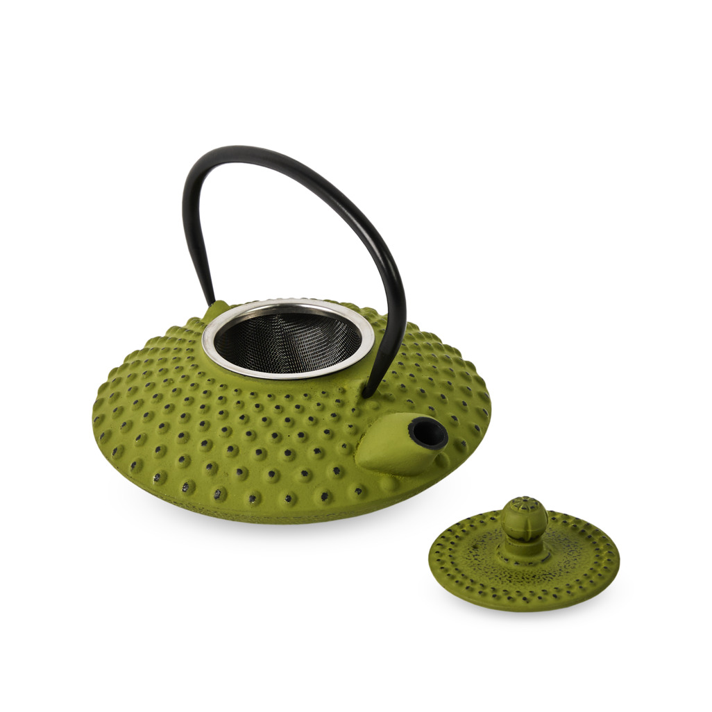 Cast Iron Teapot Hobnail Small Green 500ml image number 5
