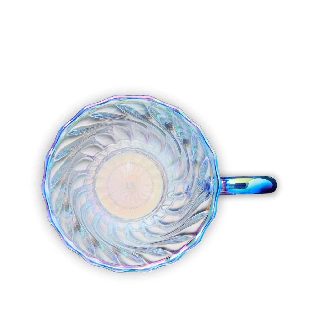 Valentina Glass Pretty Mug Blue image number 2