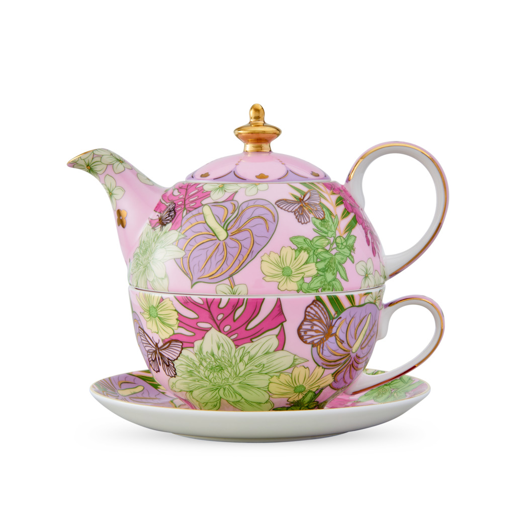 Boxed Enchanted Tea For One Lilac image number 0