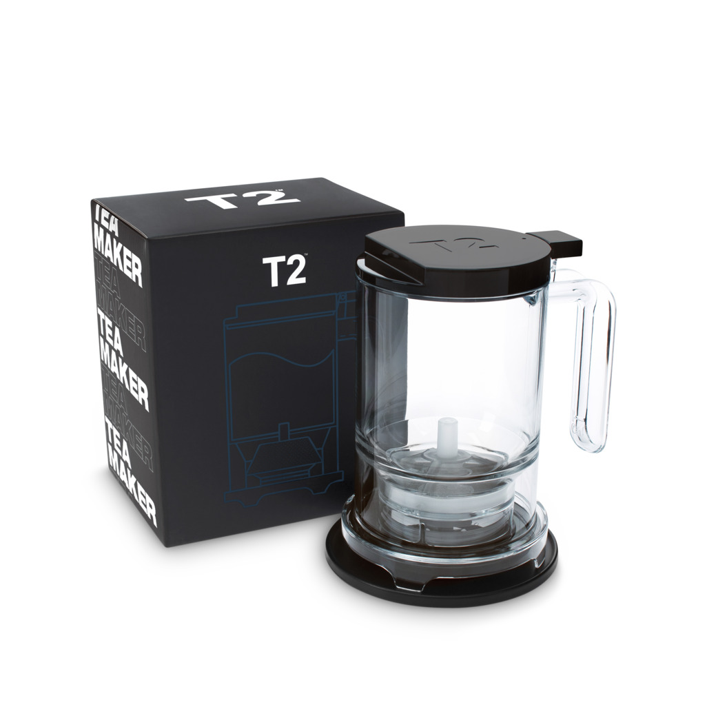 T2 A30000173 Loose Leaf Maker with Tea Infuser and BPA-free Plastic Black,  500ml/16.9 floz