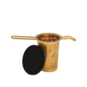 Basket Infuser Onyx Gold With Black Lid image number 1