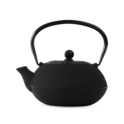 Cast Iron Teapot Hobnail Small Black 600ml image number 0