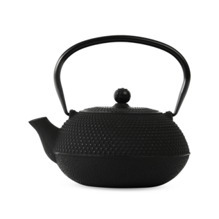 Cast Iron Teapot Hobnail Small Black 600ml