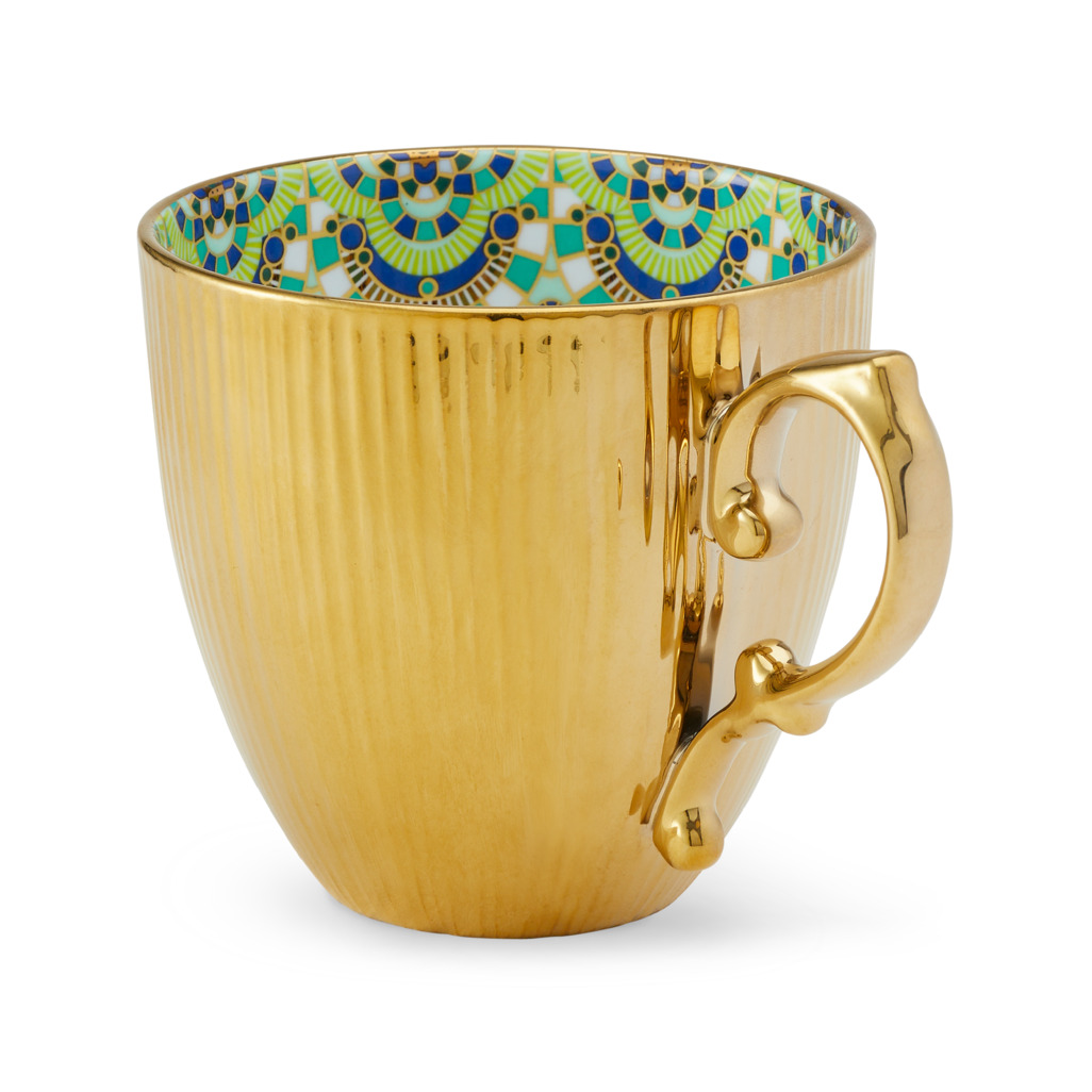 Palazzo Electroplated Pretty Mug Aqua image number 3
