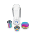 T2 Double Walled Glass Flask Rainbow image number 2