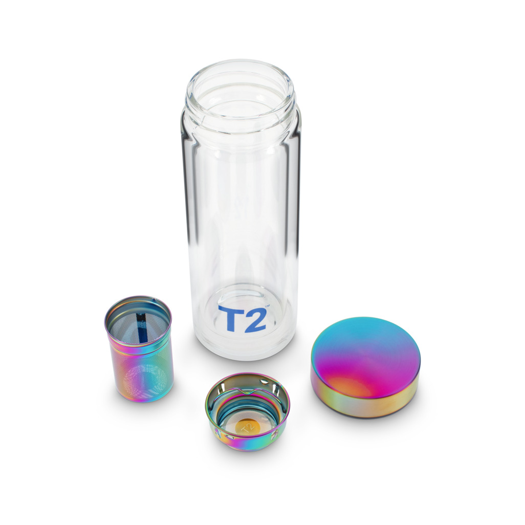 Double wall glass thermos discount