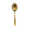 Paisley Gold Etched Teaspoon image number 0