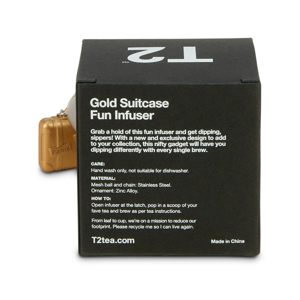 Fun Infuser Matte Gold Suitcase image number 4