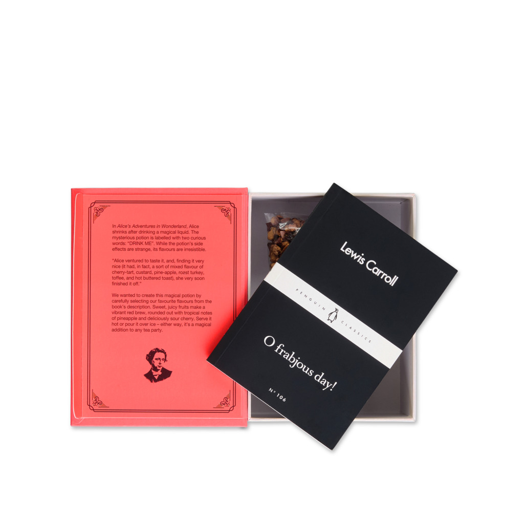 T2 x Penguin Books – Lewis Carroll’s Cherry Pineapple Tart Loose Leaf Tea Book 100g image number 5