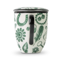 Curios Mug With Infuser Emerald image number 3
