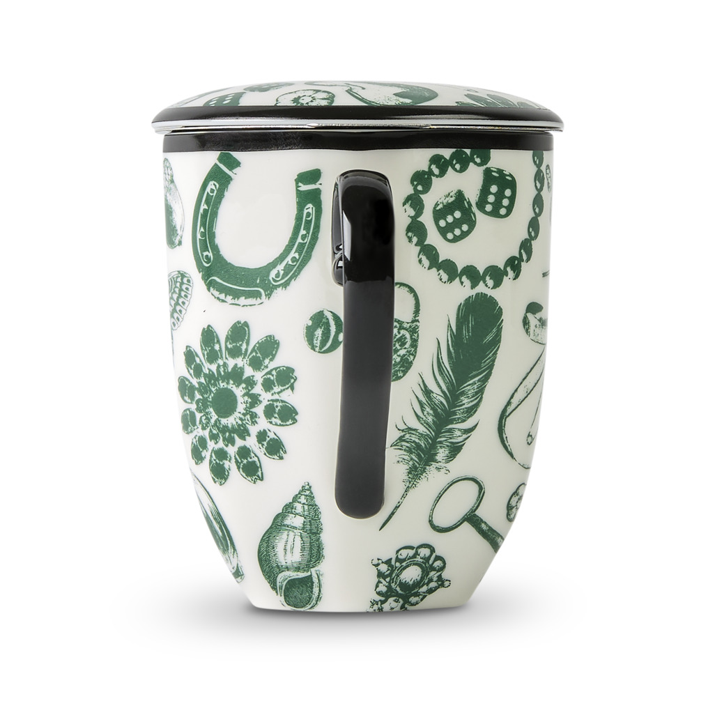 Curios Mug With Infuser Emerald image number 3
