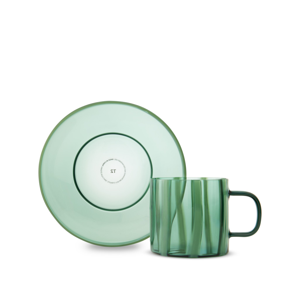Mimi Cup & Saucer Green image number 0