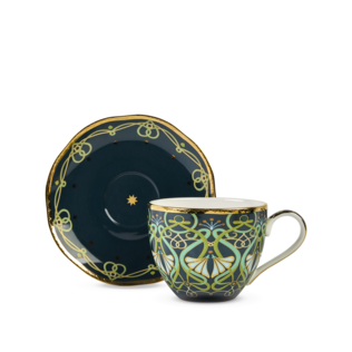Toulouse Generous Cup & Saucer Midnight
