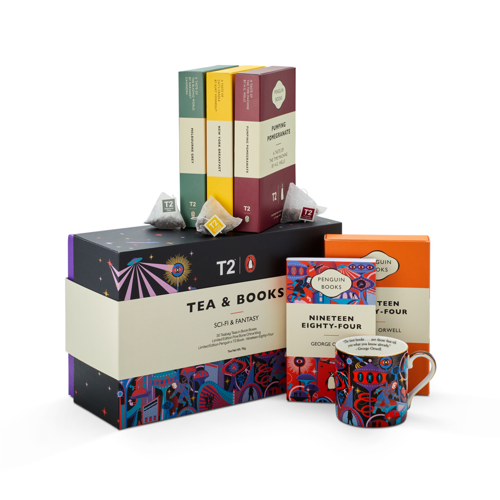T2 x Penguin Books - Tea & Books: Sci-Fi & Fantasy Tea Bag Gift Pack image number 0