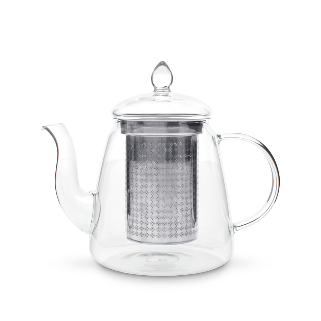 Classier Glassier Small Glass Teapot image number 0