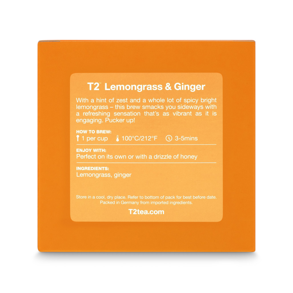 Lemongrass and Ginger Loose Leaf Cube 100g image number 3