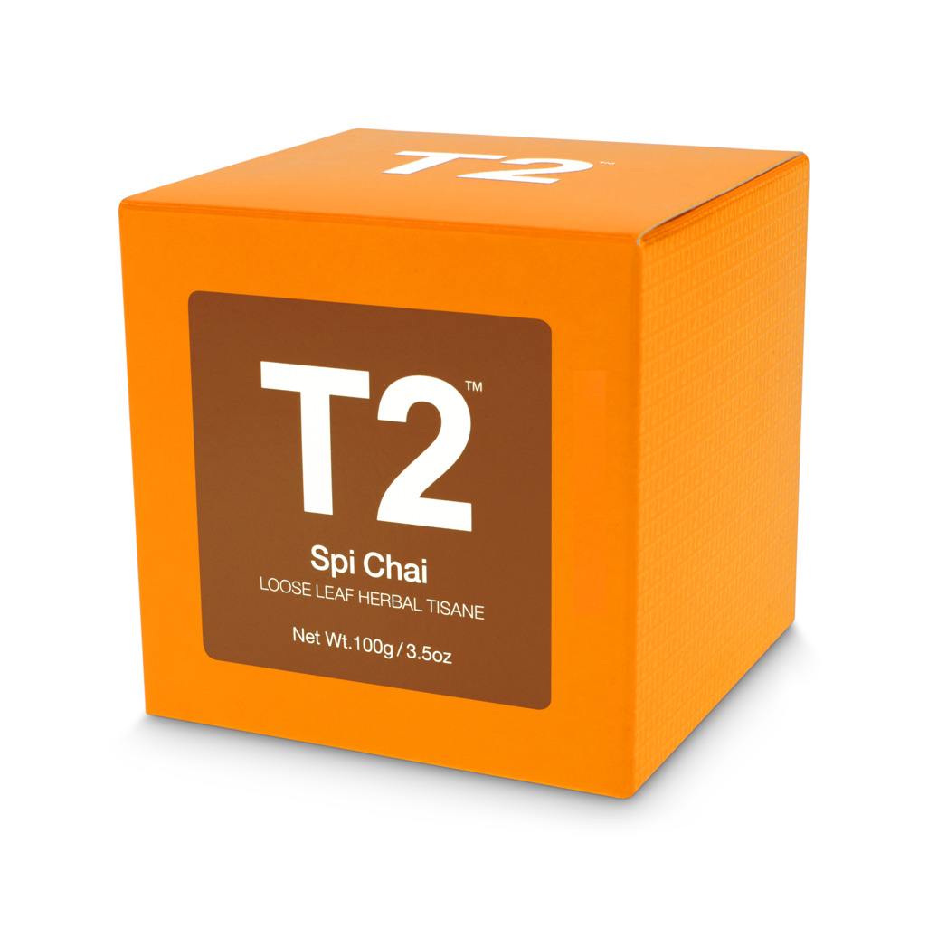 Spi Chai Loose Leaf Cube 100g Herbal  Floral Tea T2 NZ