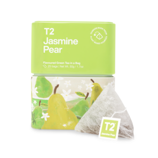 Jasmine Pear Tea Bag Icon Tin 25 pack