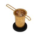 Basket Infuser Onyx Gold With Black Lid image number 5