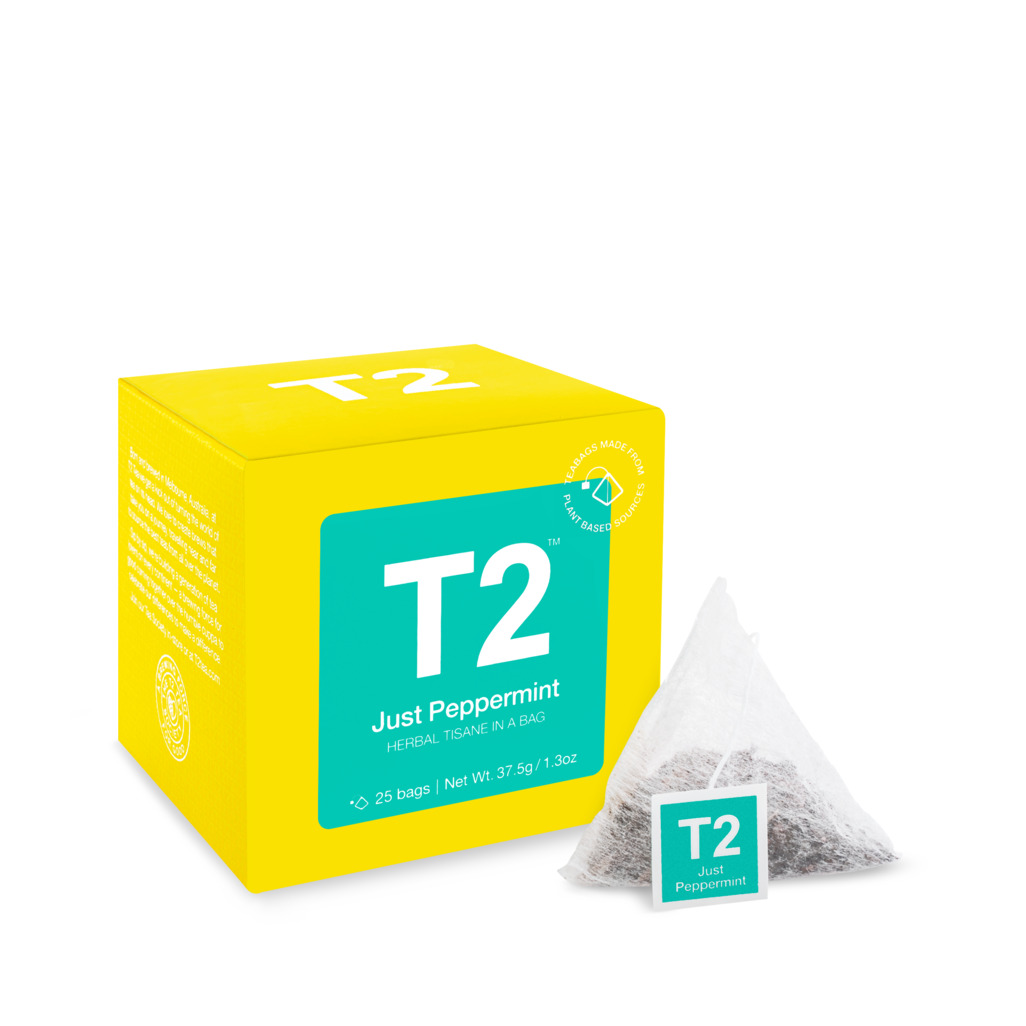 Just Peppermint Tea Bag Cube 25 pack image number 4