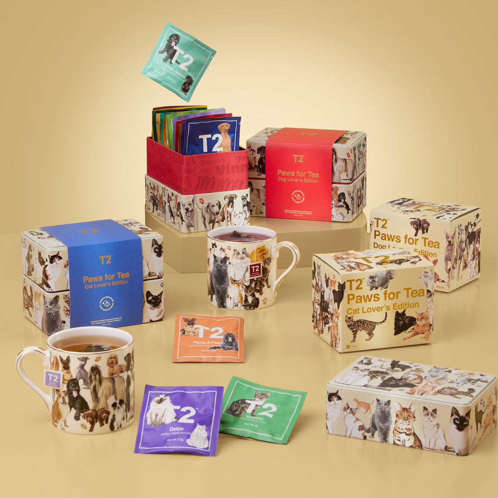 Paws For Tea: Cat Lover’s Edition Tea Bag Tin